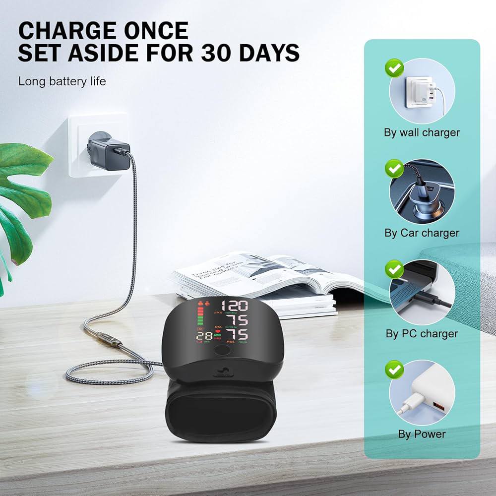 🩺 Tensiomètre de Poignet Rechargeable – Surveillez Votre Tension Depuis La Maison