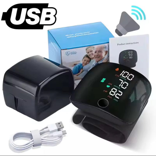 🩺 Tensiomètre de Poignet Rechargeable – Surveillez Votre Tension Depuis La Maison