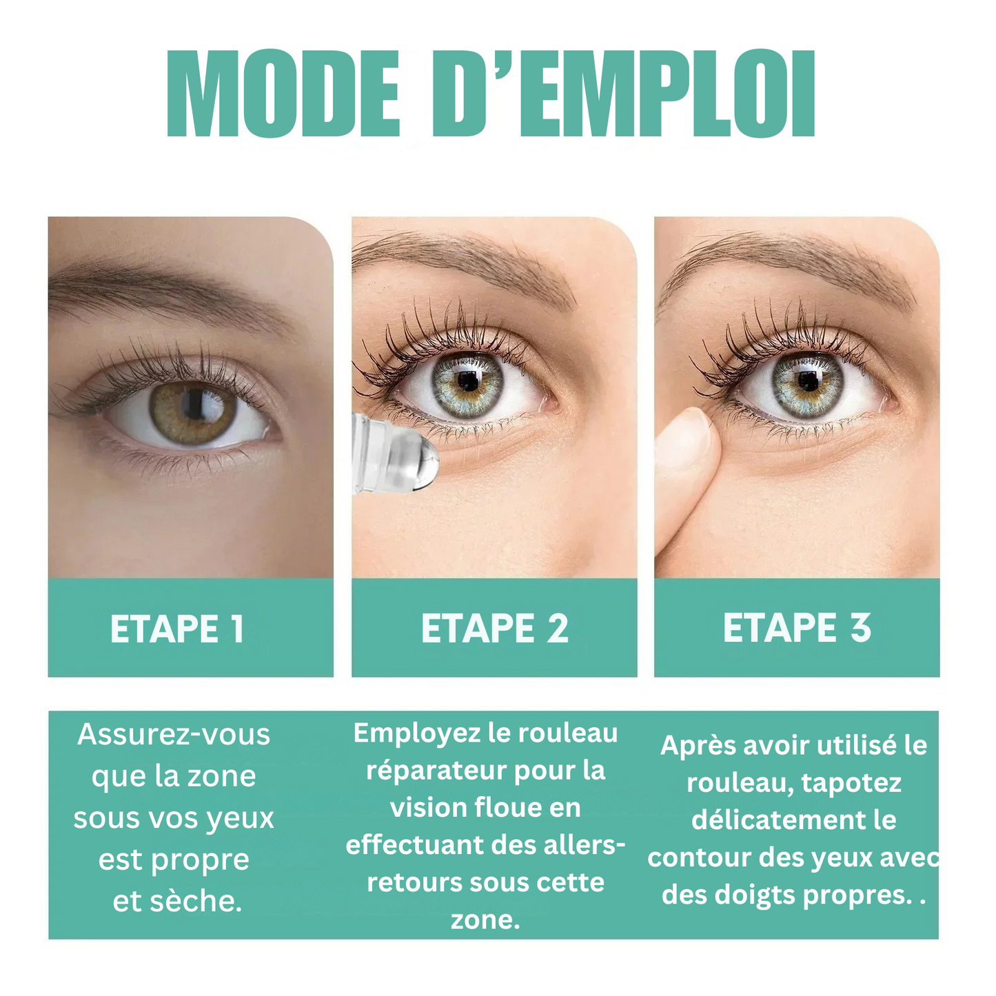 ROULEAU VISION FLOUE - GUERIR TOUTES MALADIES DES YEUX